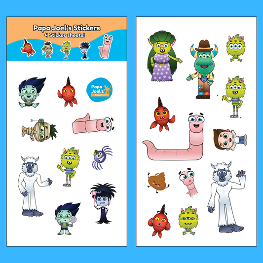 Papa Joel's Sticker Pack