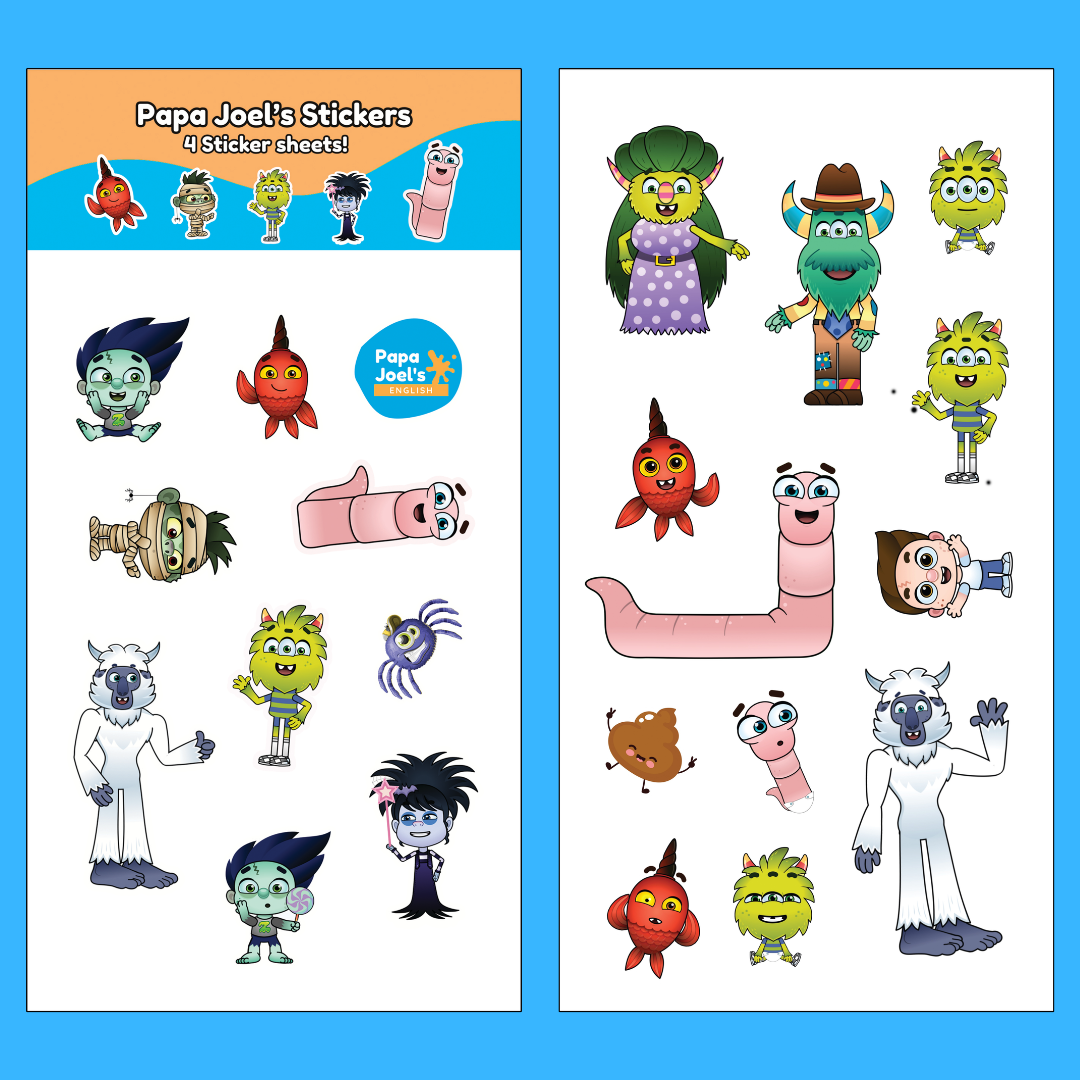 Preorder Papa Joel's Sticker Pack