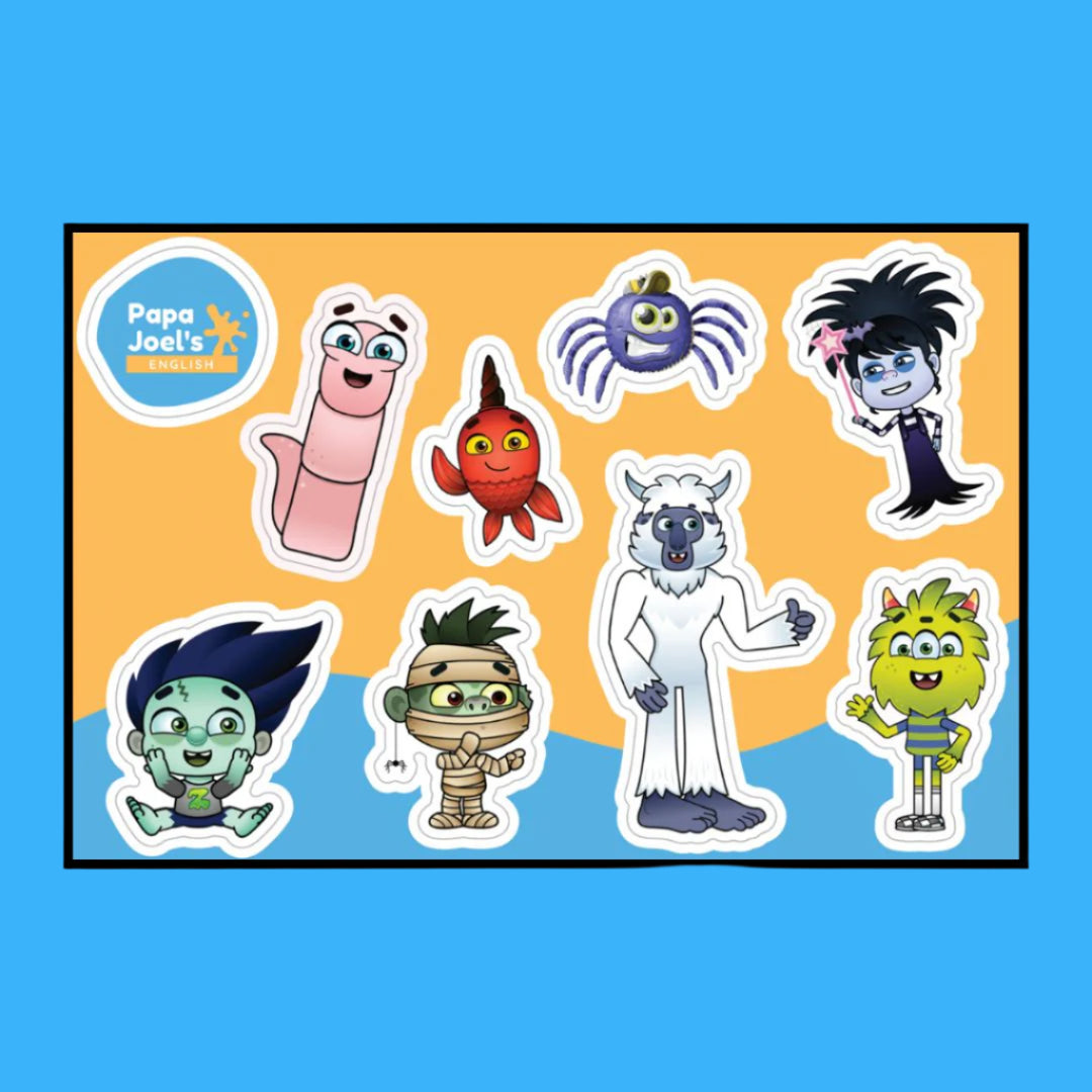Mummy Plush + Stickers!