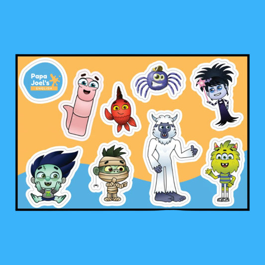 Papa Joel's Stickers