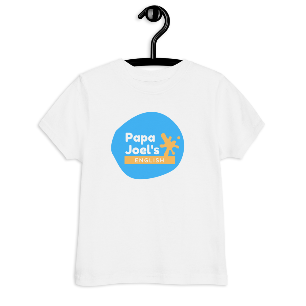 Papa Joel's English Toddler t-shirt